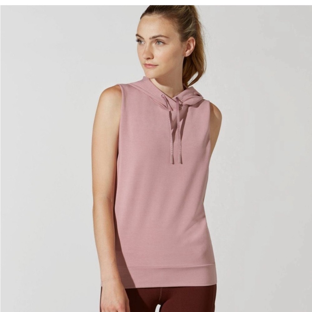 Barry’s Bootcamp X Lululemon Sleeveless Hoodie - size 12 - Picture 8 of 8